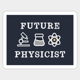 Future Physicist Retro Vintage Sticker